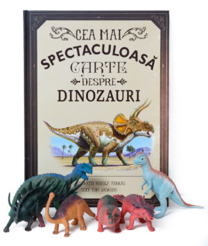 Pachet Dinozauri Litera - Cea mai spectaculoasa carte despre dinozauri